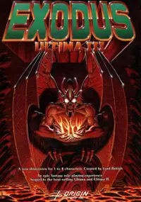 Plakat gry Ultima III: Exodus