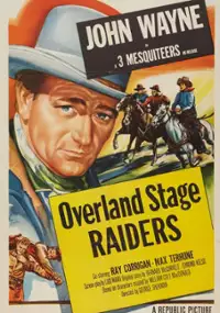 Plakat filmu Overland Stage Raiders