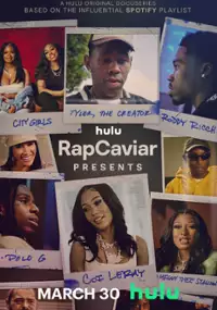 Plakat serialu RapCaviar przedstawia
