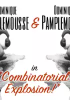 plakat gry Dominique Pamplemousse and Dominique Pamplemousse in "Combinatorial Explosion!"