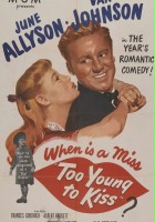 plakat filmu Too Young to Kiss