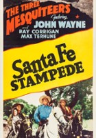 plakat filmu Santa Fe Stampede