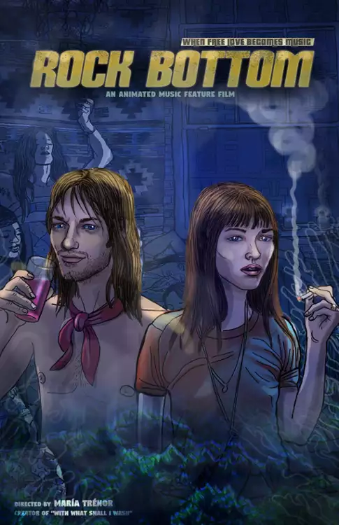 plakat filmu Rock Bottom