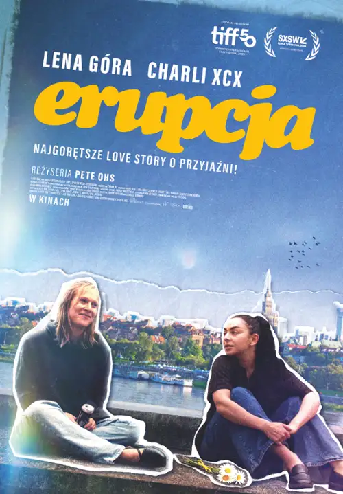 plakat filmu Erupcja