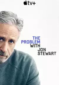 Plakat programu TV O problemach z Jonem Stewartem
