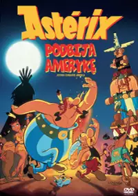 Plakat filmu Asterix podbija Amerykę