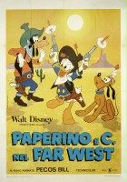 plakat filmu Donald Duck Goes West