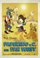 plakat filmu Donald Duck Goes West