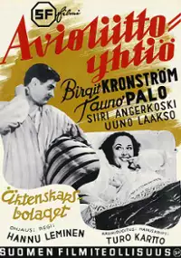 Plakat filmu Avioliittoyhtiö