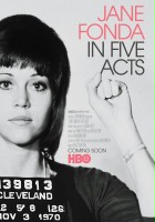 plakat filmu Jane Fonda w pięciu odsłonach