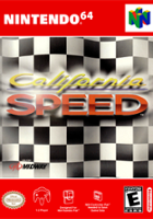 plakat gry California Speed