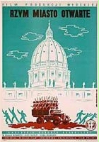 plakat filmu Rzym, miasto otwarte