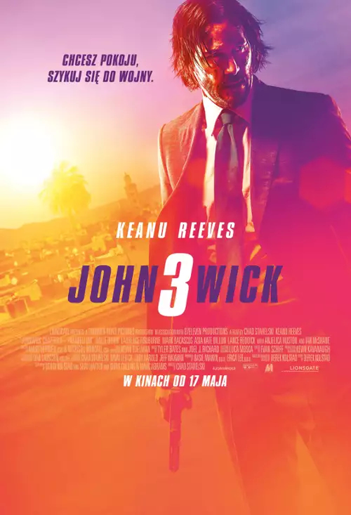 plakat filmu John Wick 3