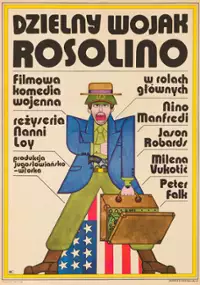 Plakat filmu Dzielny wojak Rosolino