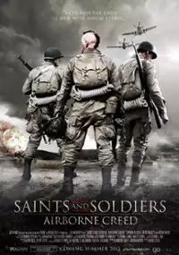 Plakat filmu Święci i żołnierze: Credo spadochroniarza