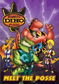 Plakat serialu Kung Fu Dino Posse
