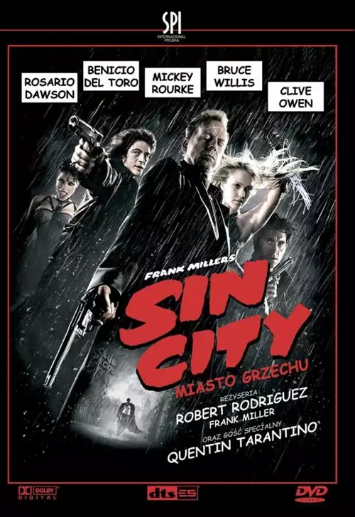 plakat filmu Sin City - Miasto grzechu