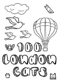 Plakat gry 100 London Cats