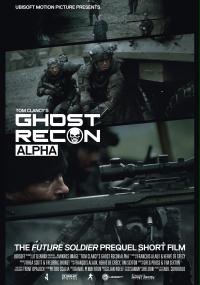 plakat filmu Ghost Recon Alpha: Żołnierz przyszłości według Toma Clancy'ego