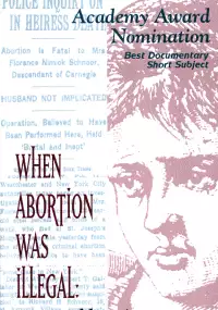 Plakat filmu When Abortion Was Illegal: Untold Stories