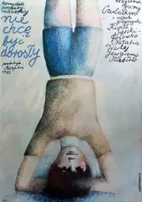 Plakat filmu Nie chcę być dorosły
