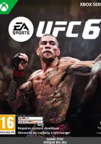 Plakat gry EA Sports UFC 6