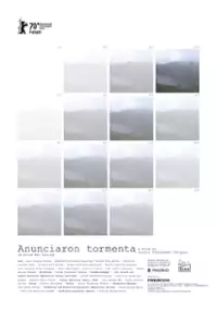 Plakat filmu Anunciaron tormenta