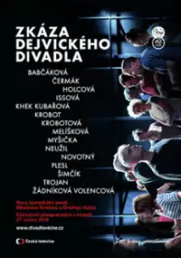 Plakat serialu Zkáza Dejvického divadla