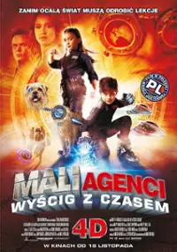 Plakat filmu Mali agenci. Wyścig z czasem 4D