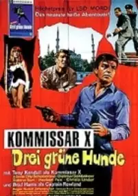 Plakat filmu Kommissar X - Drei grüne Hunde