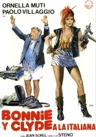 plakat filmu Bonnie i Clyde we włoskim stylu