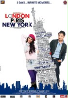 plakat filmu London, Paris, New York