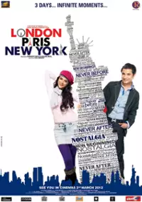 Plakat filmu London, Paris, New York