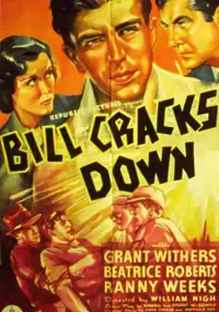 Plakat filmu Bill Cracks Down