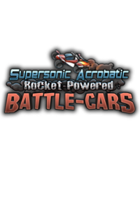 Plakat gry Supersonic Acrobatic Rocket-Powered Battle-Cars