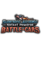 plakat gry Supersonic Acrobatic Rocket-Powered Battle-Cars