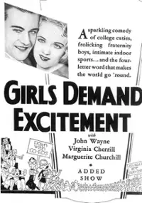 Plakat filmu Girls Demand Excitement