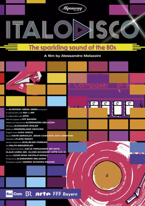 plakat filmu Italo disco