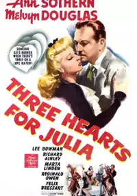 Plakat filmu Three Hearts for Julia