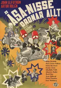 Plakat filmu Åsa-Nisse ordnar allt