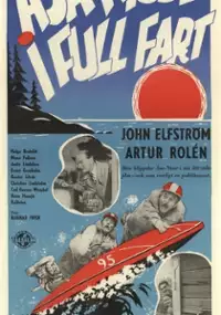 Plakat filmu Åsa-Nisse i full fart