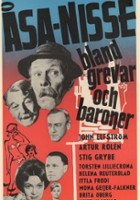 plakat filmu Åsa-Nisse bland grevar och baroner