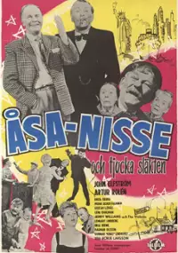 Plakat filmu Åsa-Nisse och tjocka släkten