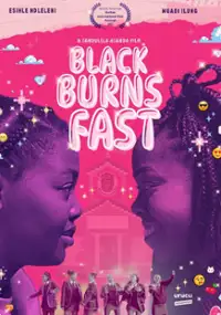 Plakat filmu Black Burns Fast