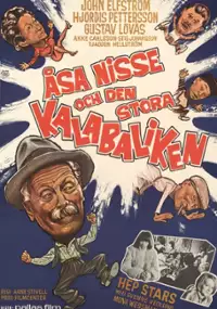 Plakat filmu Åsa-Nisse och den stora kalabaliken