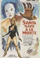plakat filmu Santo frente a la muerte
