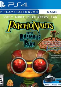 Plakat gry Psychonauts: In The Rhombus of Ruin