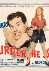 Plakat filmu Murder, He Says