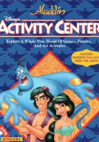 Plakat gry Disney's Activity Center: Aladdin