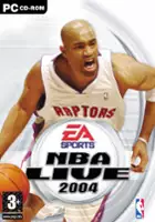 plakat gry NBA Live 2004